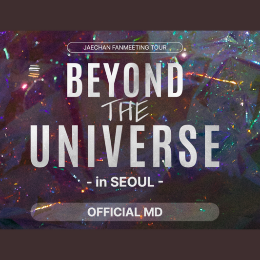 JAECHAN - BEYOND THE UNIVERSE IN SEOUL FANMEETING TOUR OFFICIAL MD - COKODIVE